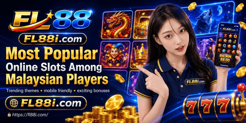 Collection of popular online slot games frequently chosen by Malaysian players on mobile devices